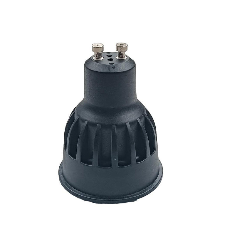 暗くならない 8w GU10 導かれた 電球 室内 黒 GU10 スポットライト 24D ビーム 角度 630 Lm