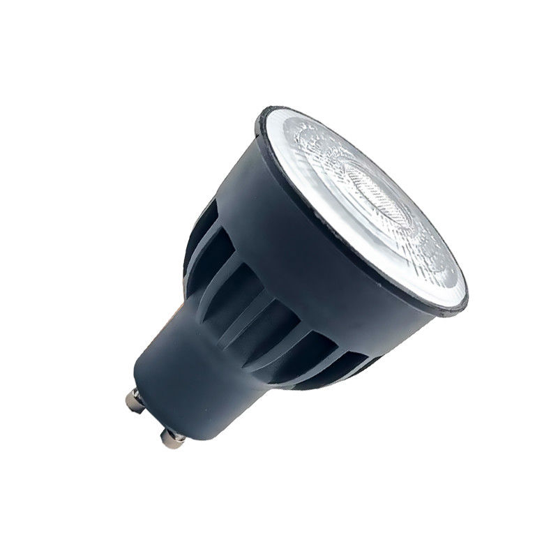 暗くならない 8w GU10 導かれた 電球 室内 黒 GU10 スポットライト 24D ビーム 角度 630 Lm
