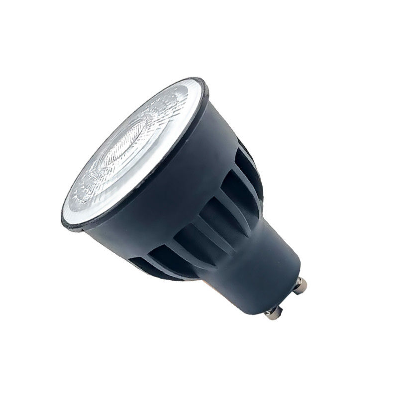暗くならない 8w GU10 導かれた 電球 室内 黒 GU10 スポットライト 24D ビーム 角度 630 Lm
