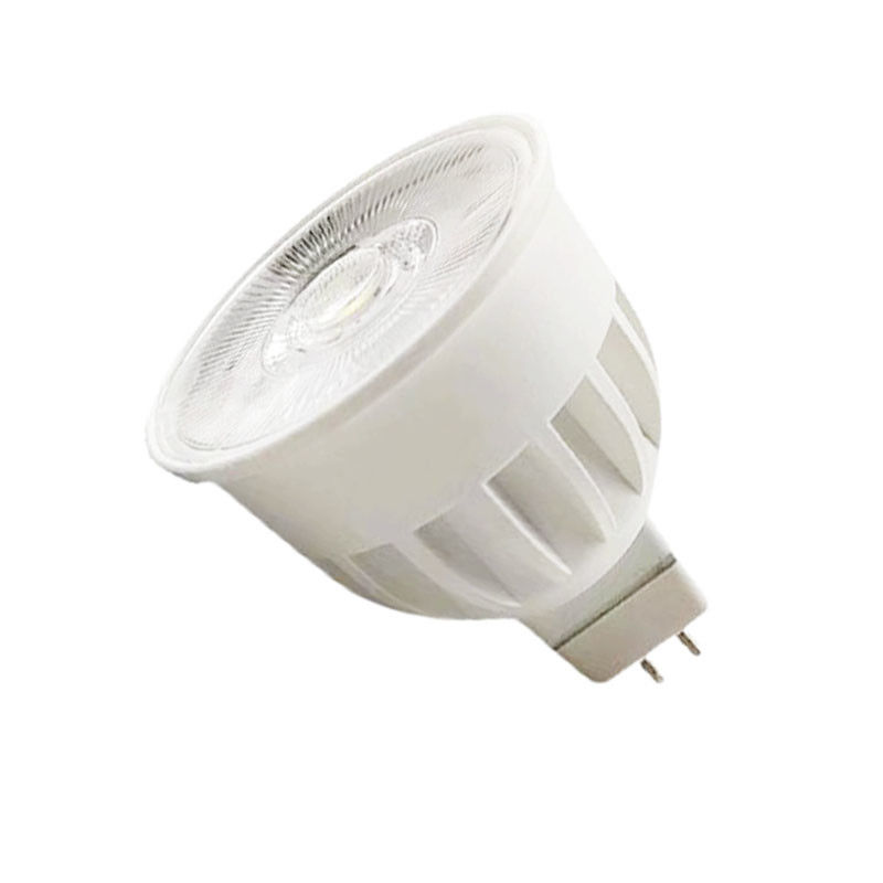 12V ホットホワイト MR16 LEDスポットライト 灯泡 6000K 調光不可能な GU5.3 室内照明