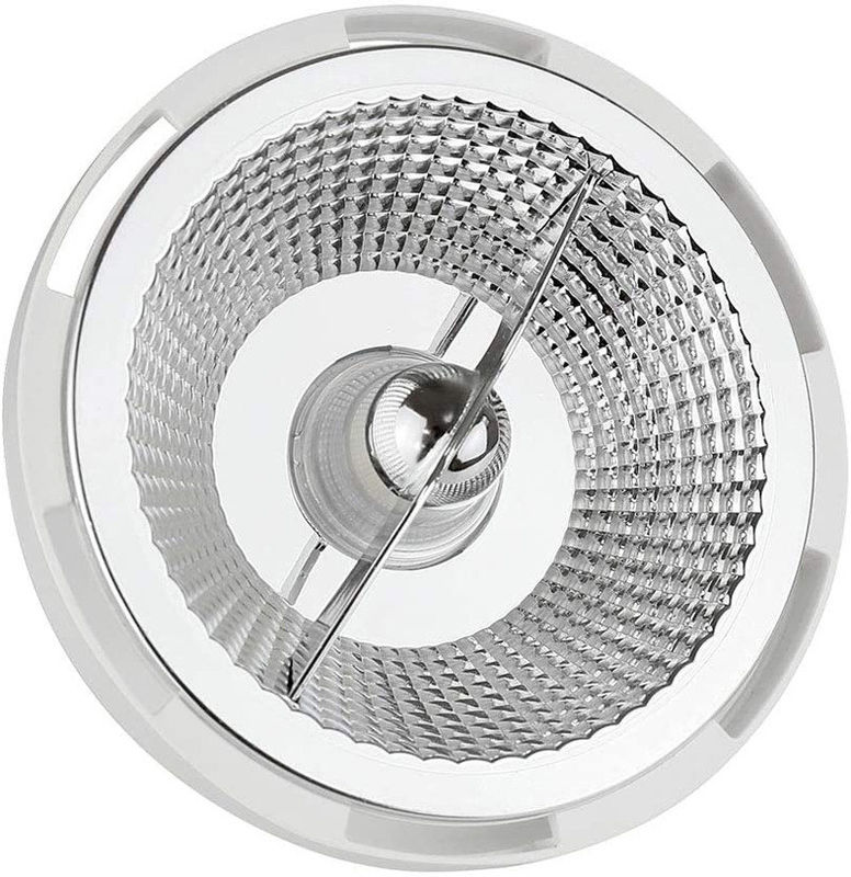 テコES111 導かれた電球 220V 4000K 調節可能 AR111 GU10 G53 COB 導かれた電球ランプ 12W