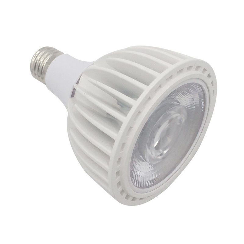 32w 230v 導かれた PAR30 ランプ E27 3200lm スポットライト ランプ 4000K 20度 密閉灯具用