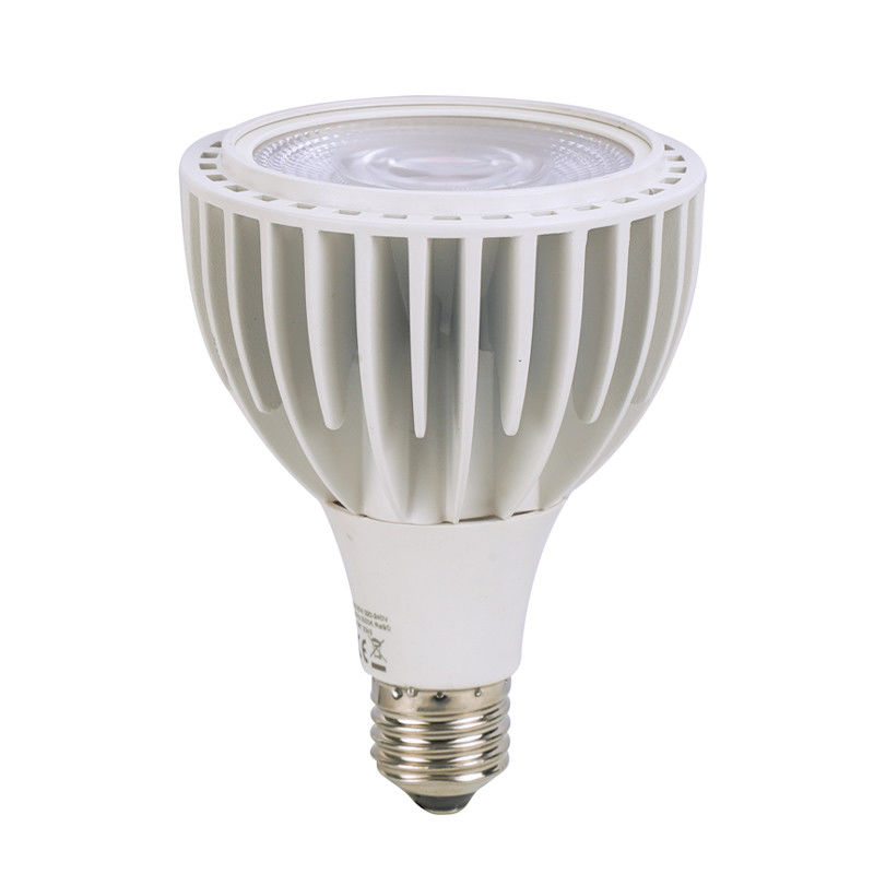 Teco 230v Par30 フィンの導かれた電球 死鋳アルミ 2700K Par30 導かれた 暗くなる暖かい白