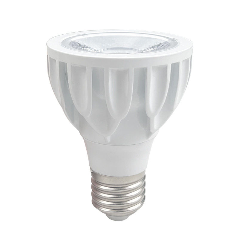 8w PAR20 導かれた 電球 15度 3000k ホットホワイト E27 ベース ダイエット 鋳型 アルミ トリアック ダミング