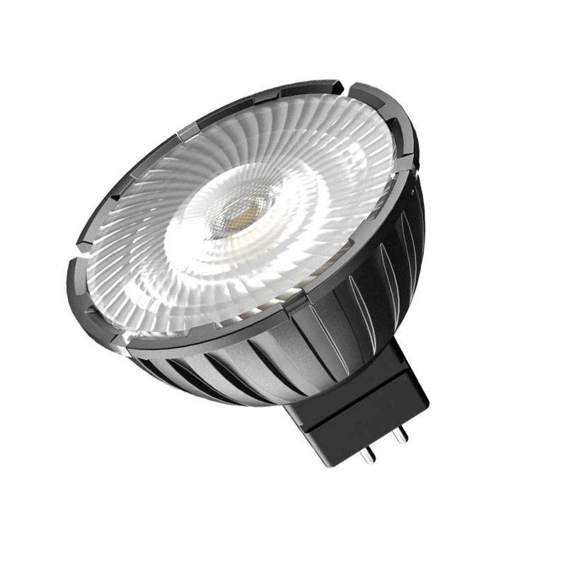 7W MR16 低電圧電球 Pwm 暗調 GU5.3 3000K CRI 98 3 年間の保証付き