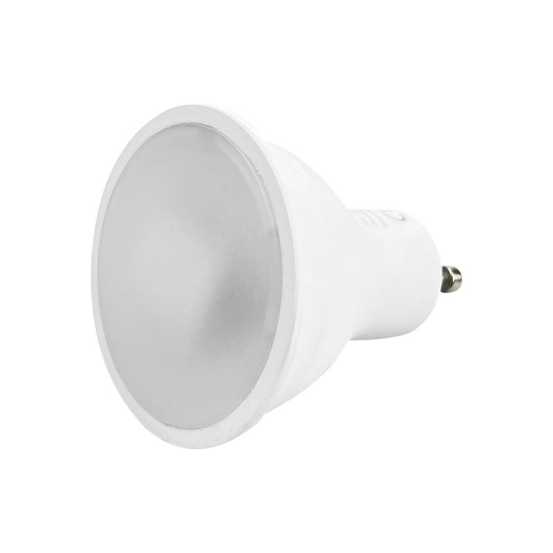 インテリジェントレーダーインダクション GU10 LEDマイクロ波電球 7W 4000k 100-240V 廊下や階段用のプラスチックコーティングアルミニウム