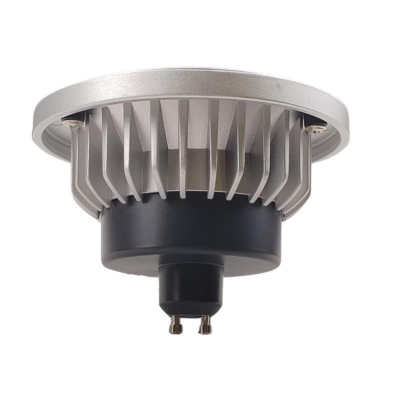 16W 3000K 12度 ホワイト ホット 調光不可能な GU10 ベース ES111 AR111 LED 電球 230V CCT 3000K