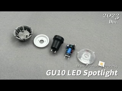 テコLEDランプ 7w 230v 2700k ホワイト色 60度 Ra98 ディムブル Gu10 LED電球
